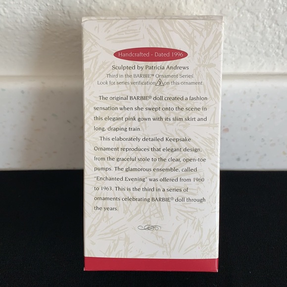 1996 Hallmark Enchanted Evening Barbie Ornament - Picture 11 of 16